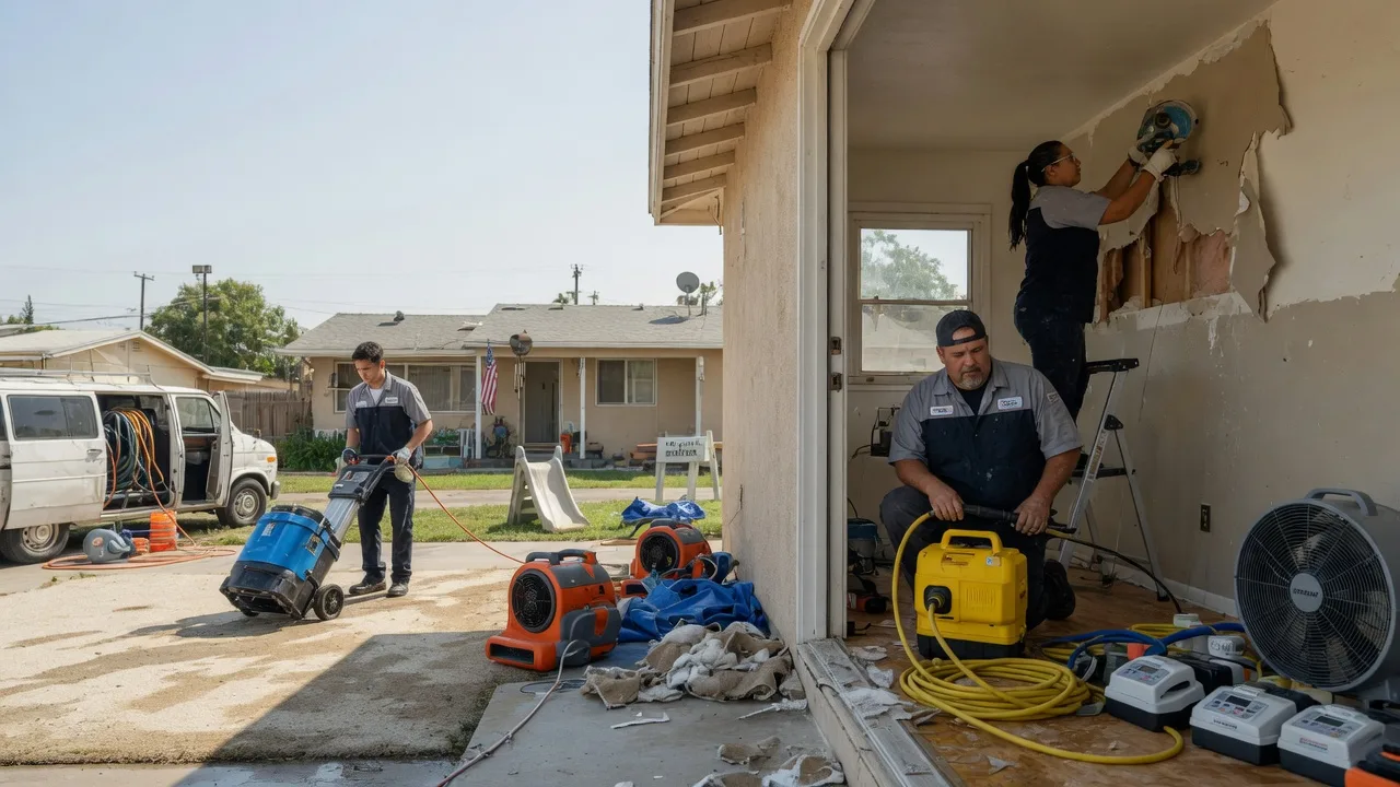 Water Damage Restoration in Bowers, PA near me